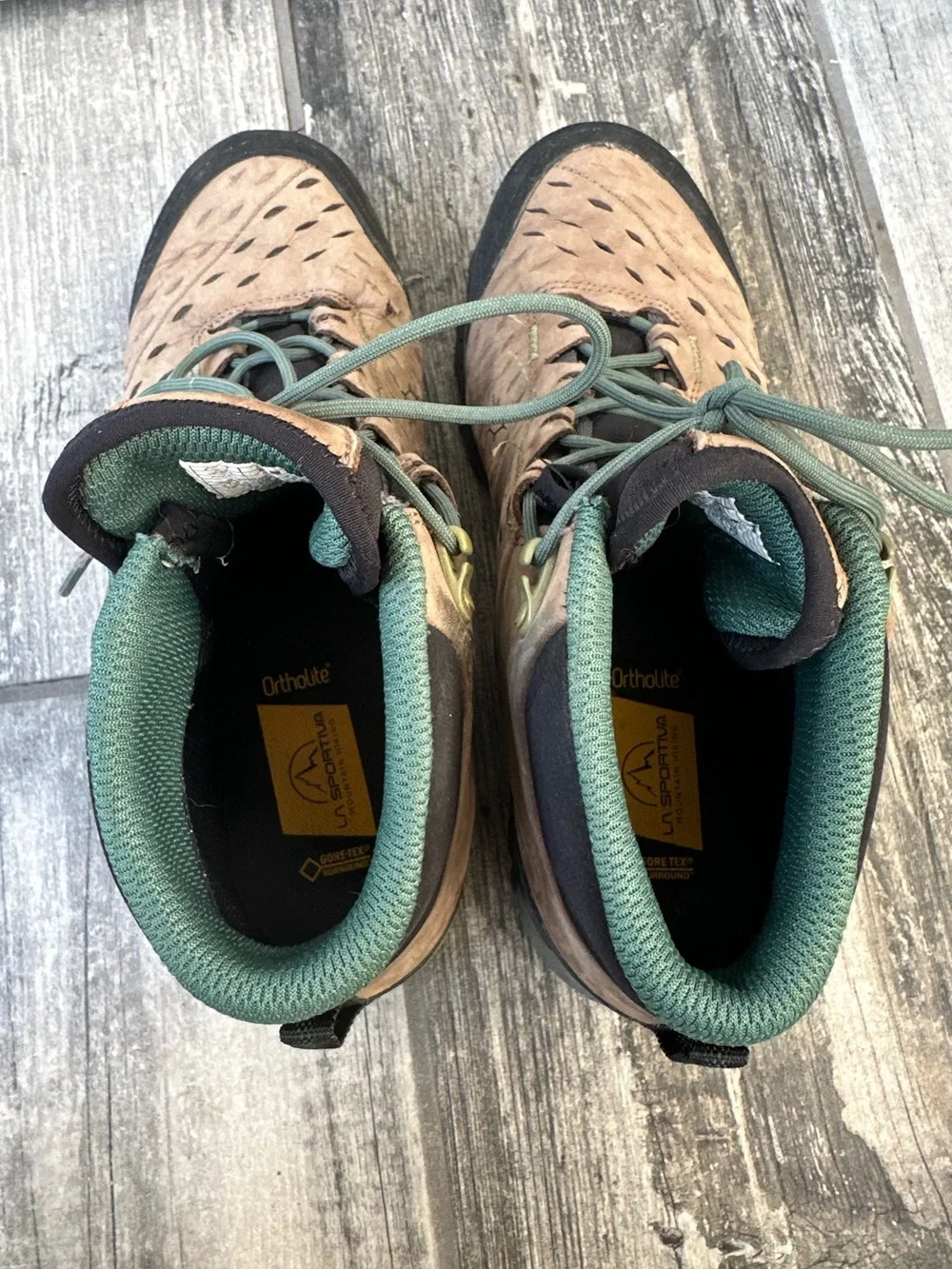 La Sportiva Pyramid GTX Mocha / Forest Size 8.5